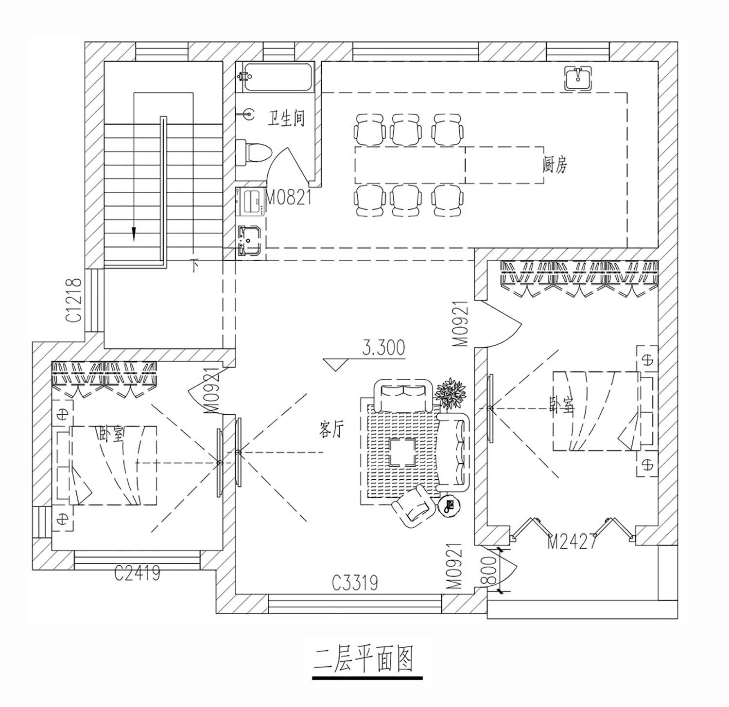 乡建设计魔方图纸效果图