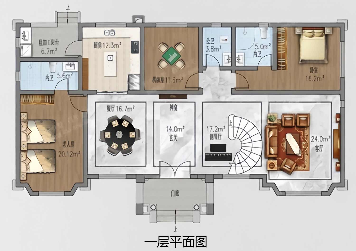 乡建设计魔方图纸效果图