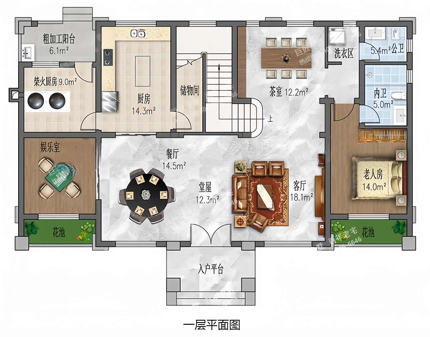 乡建设计魔方图纸效果图