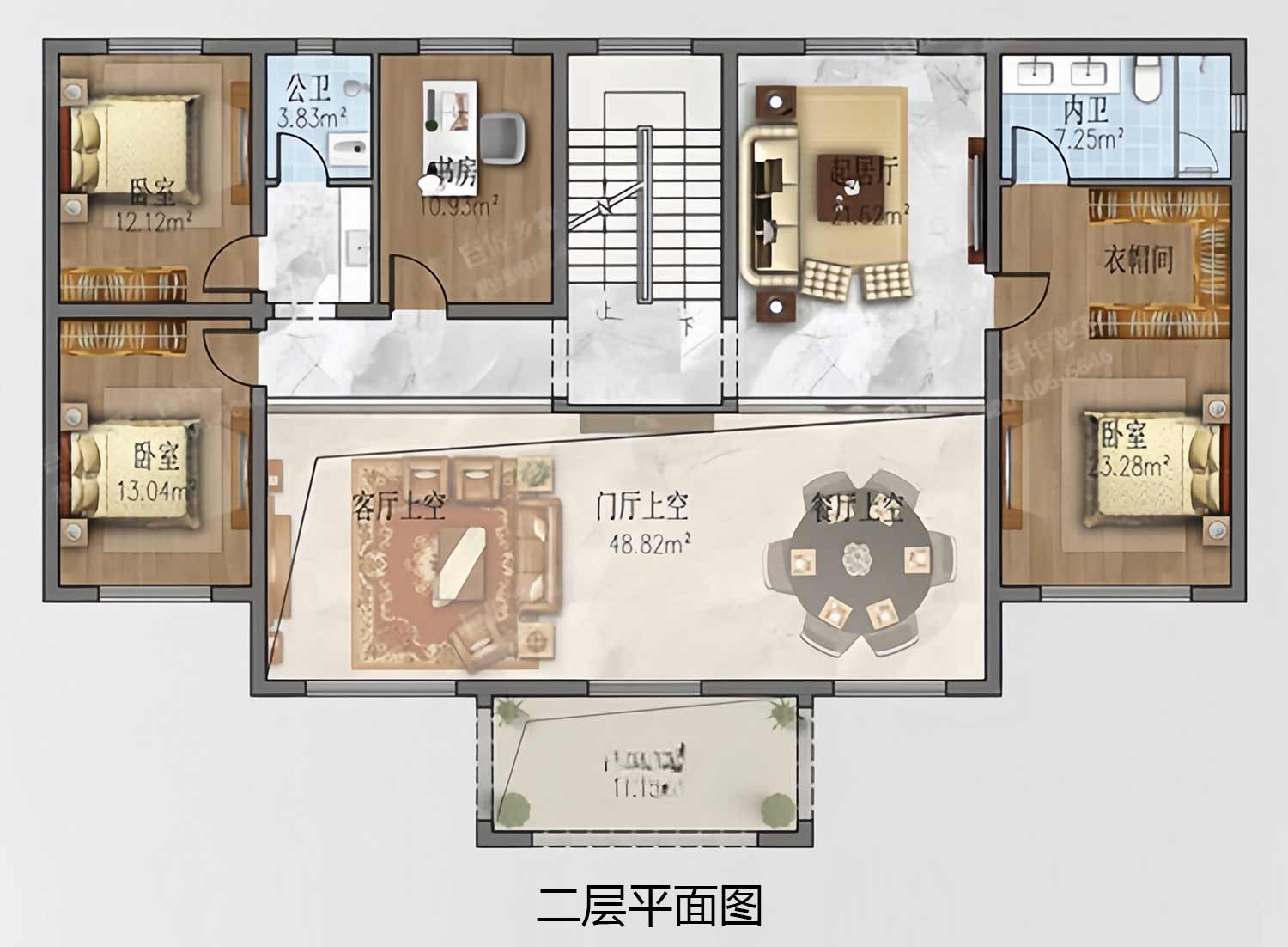 乡建设计魔方图纸效果图
