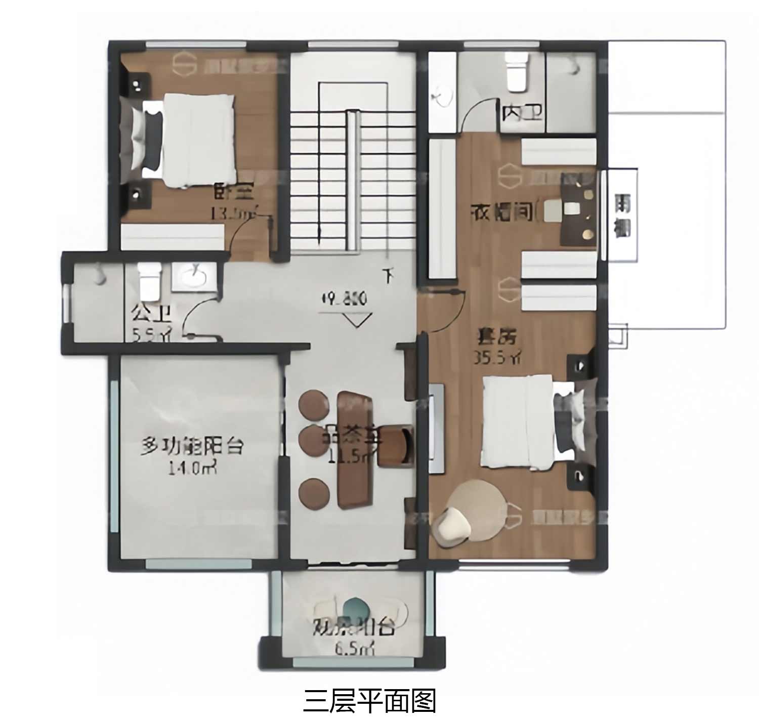 乡建设计魔方图纸效果图