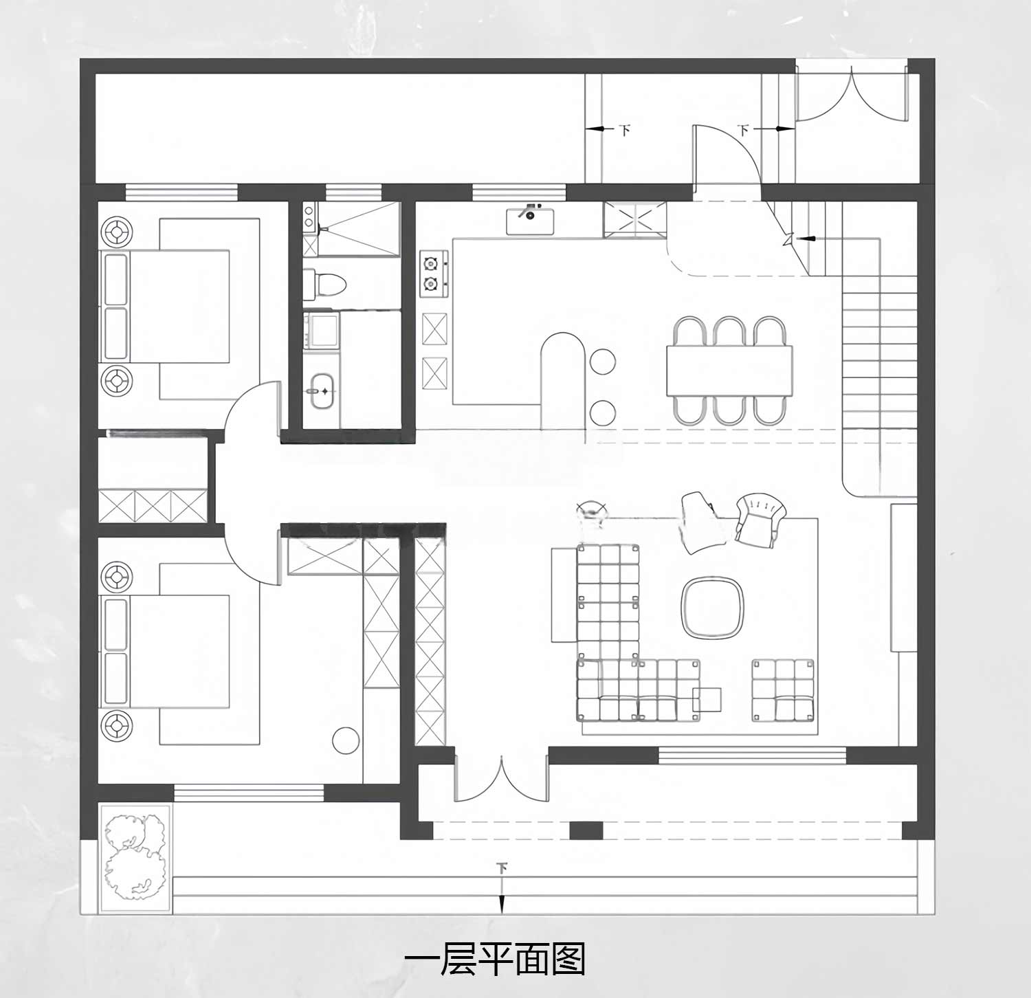 乡建设计魔方图纸效果图