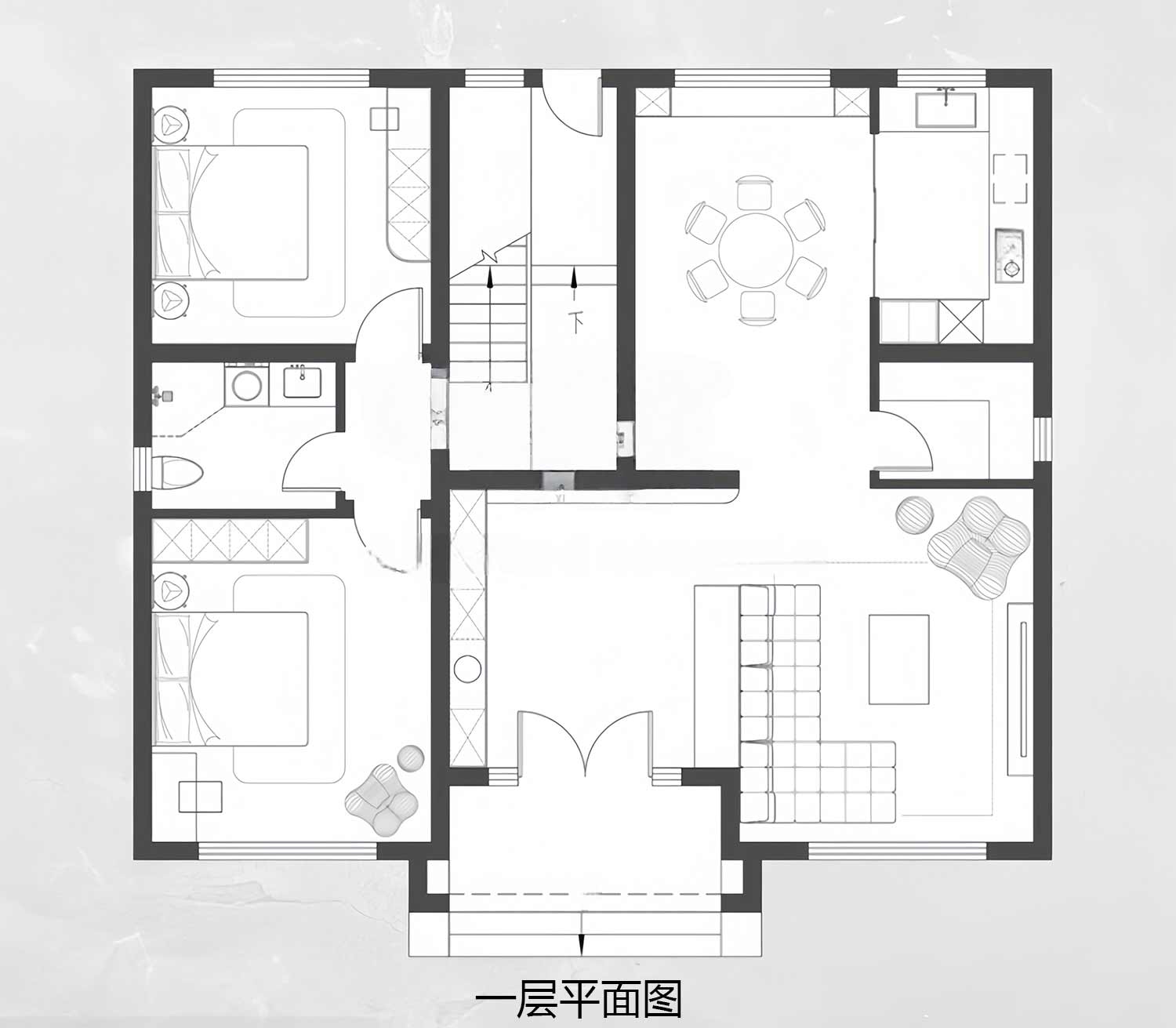 乡建设计魔方图纸效果图