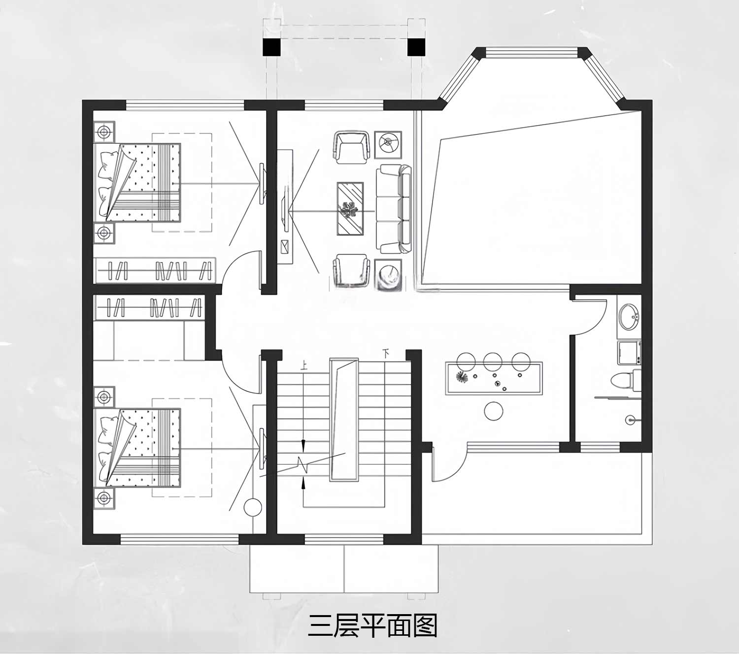 乡建设计魔方图纸效果图