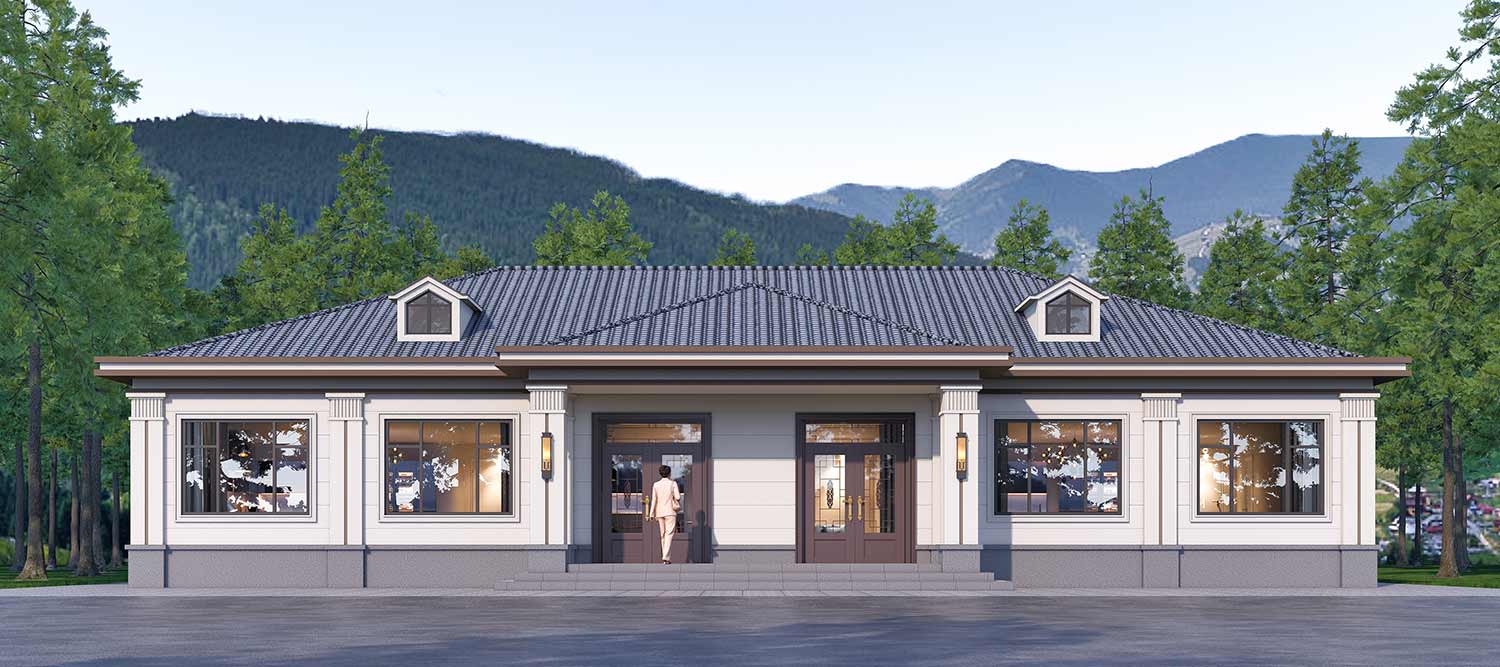 乡建设计魔方图纸效果图