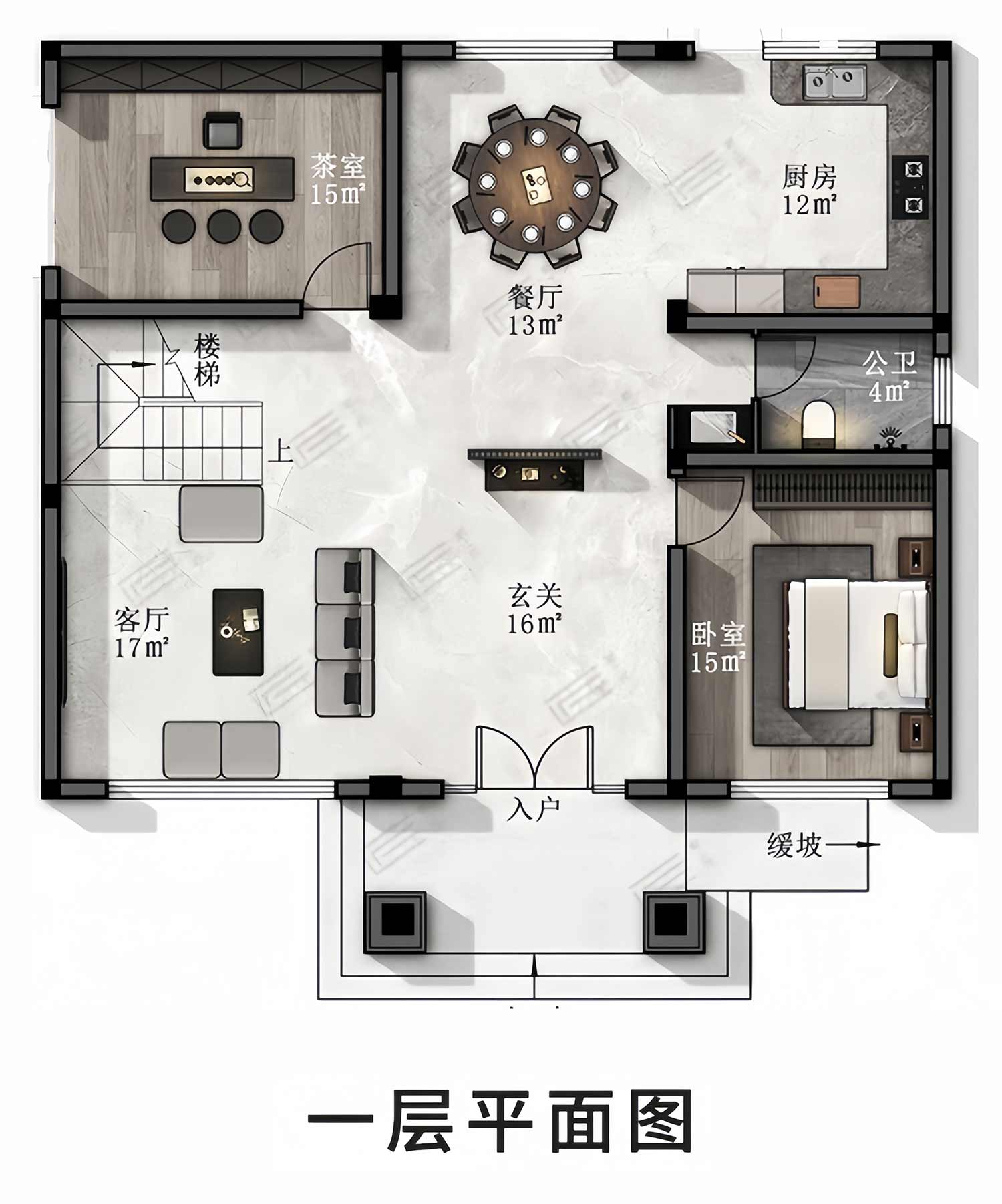 乡建设计魔方图纸效果图