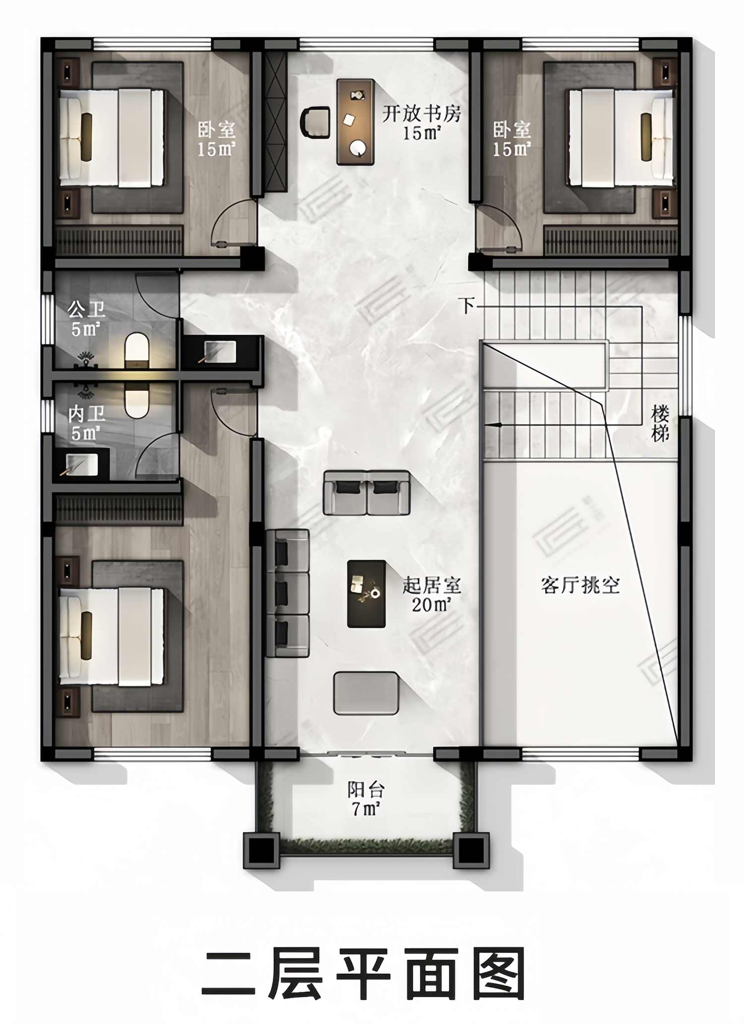 乡建设计魔方图纸效果图