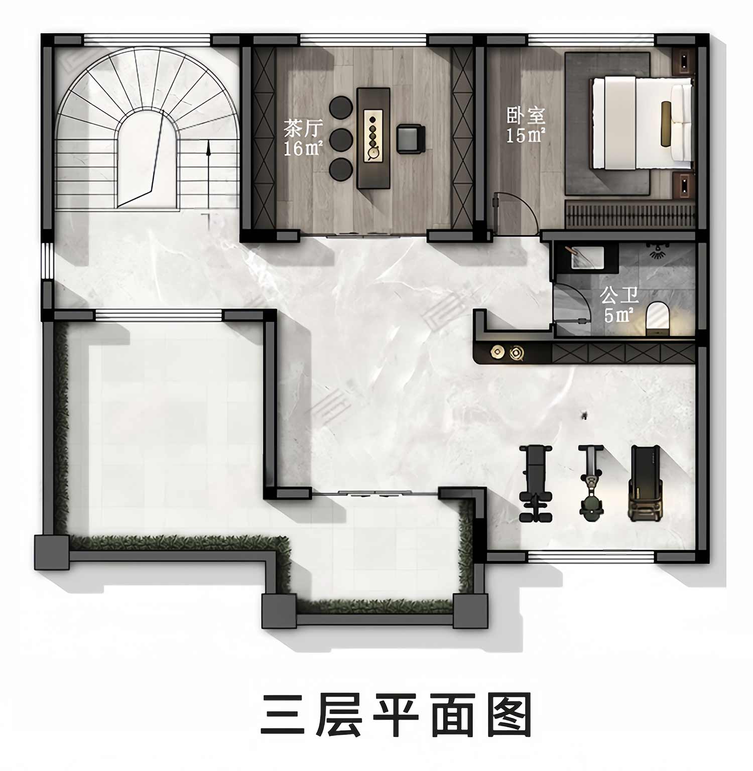 乡建设计魔方图纸效果图