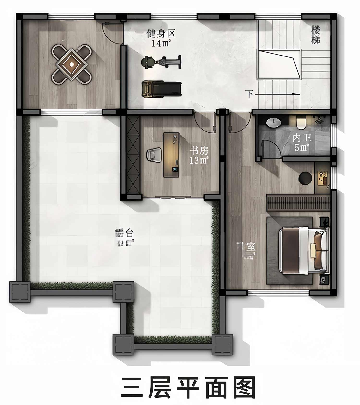 乡建设计魔方图纸效果图