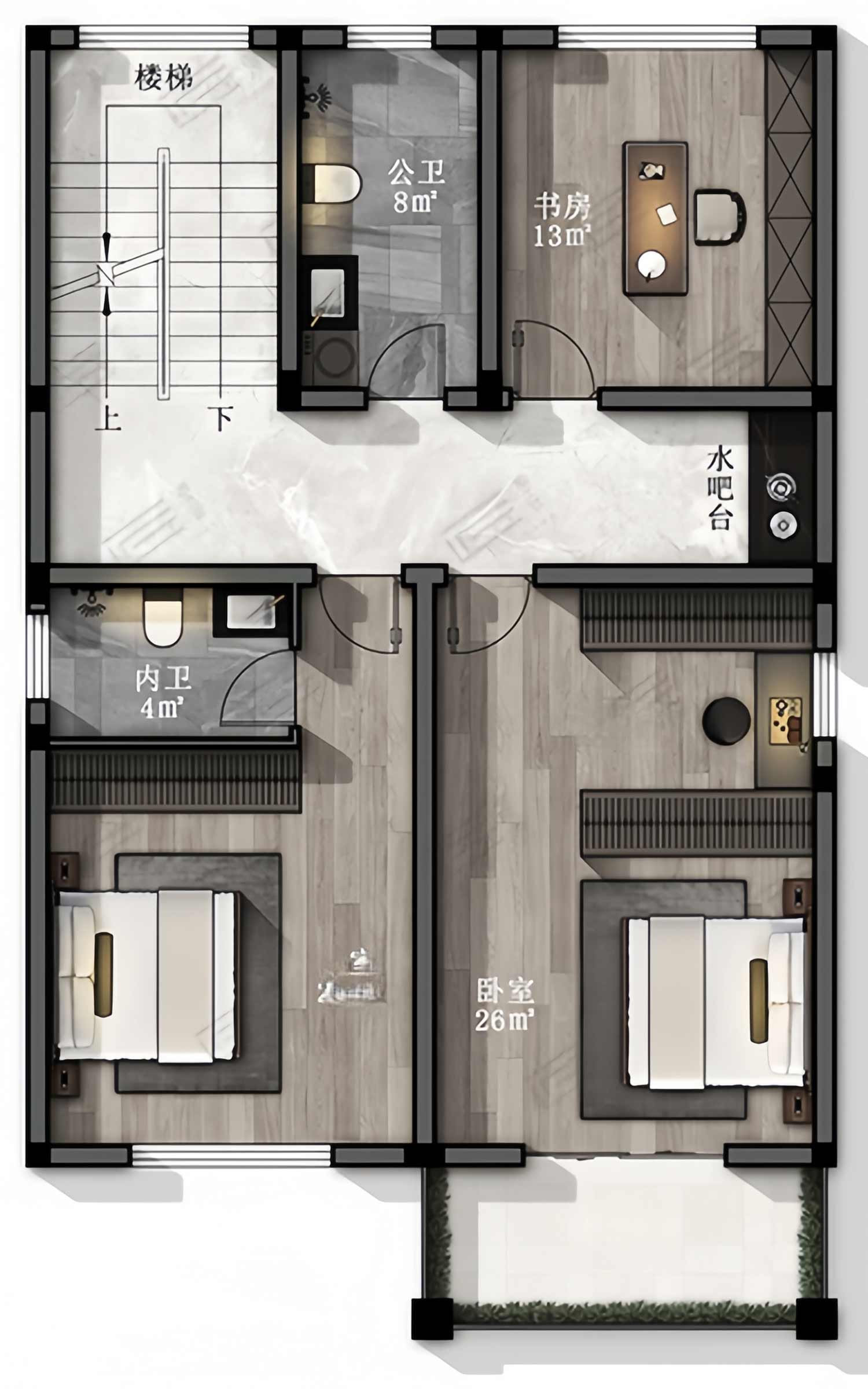 乡建设计魔方图纸效果图