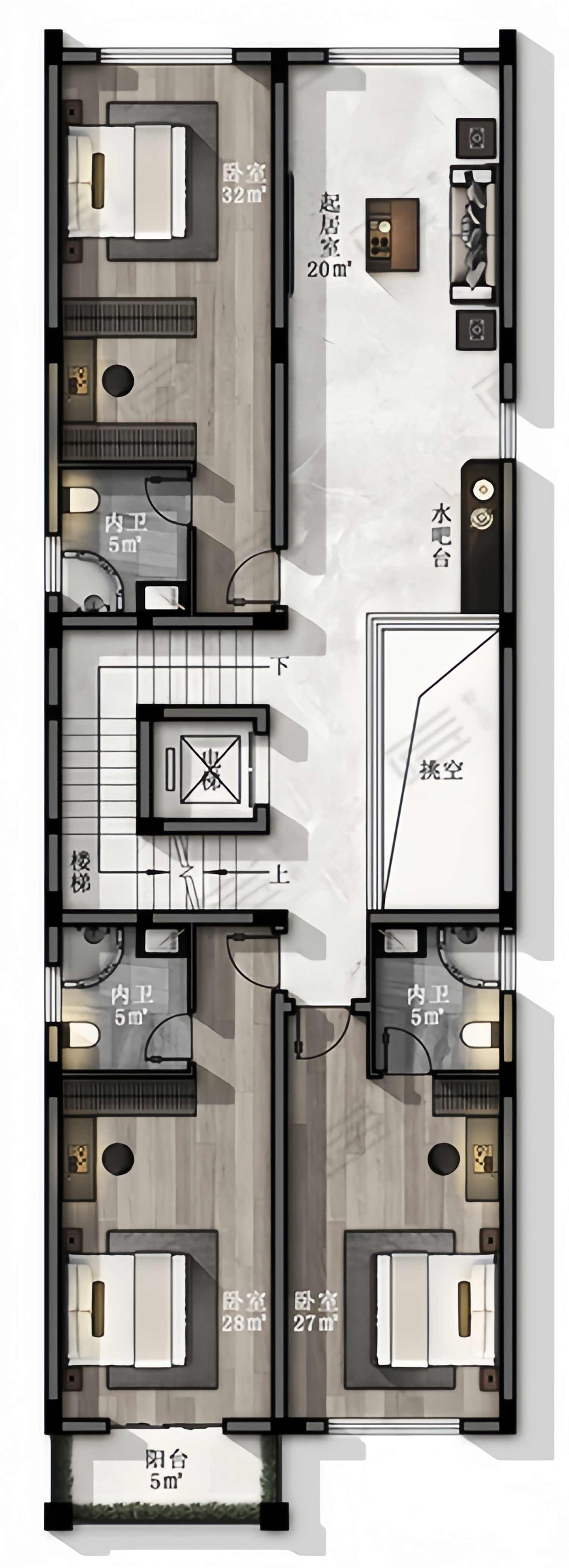 乡建设计魔方图纸效果图
