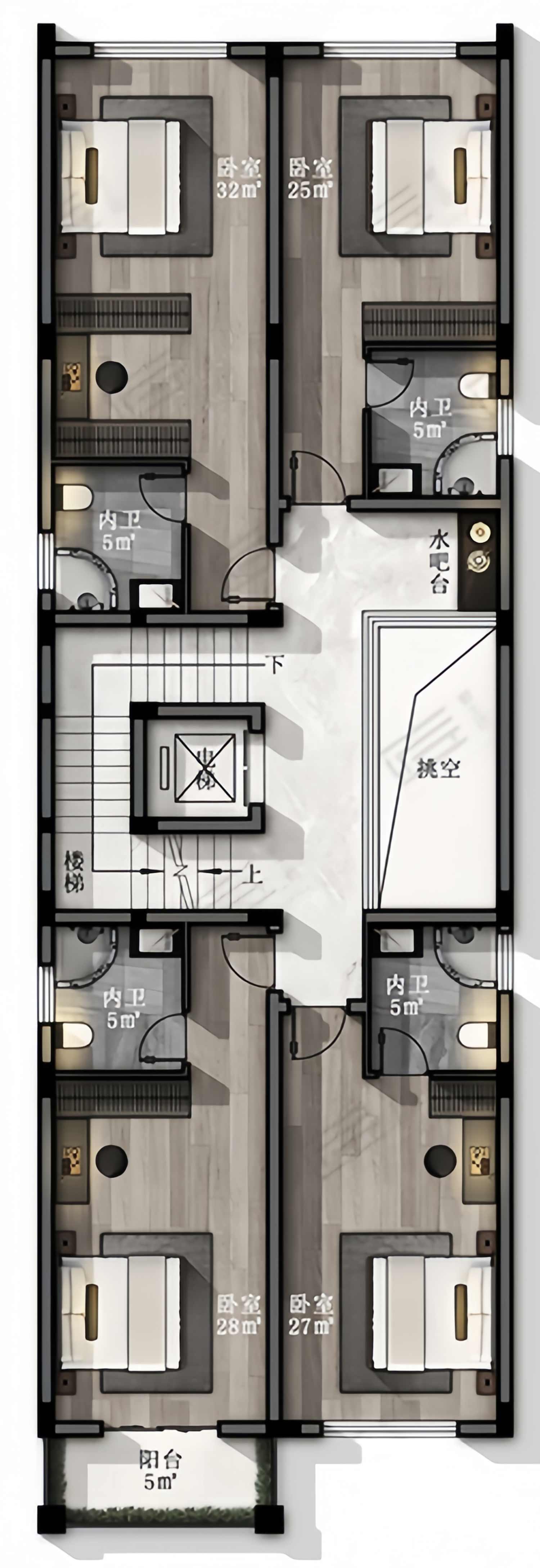乡建设计魔方图纸效果图