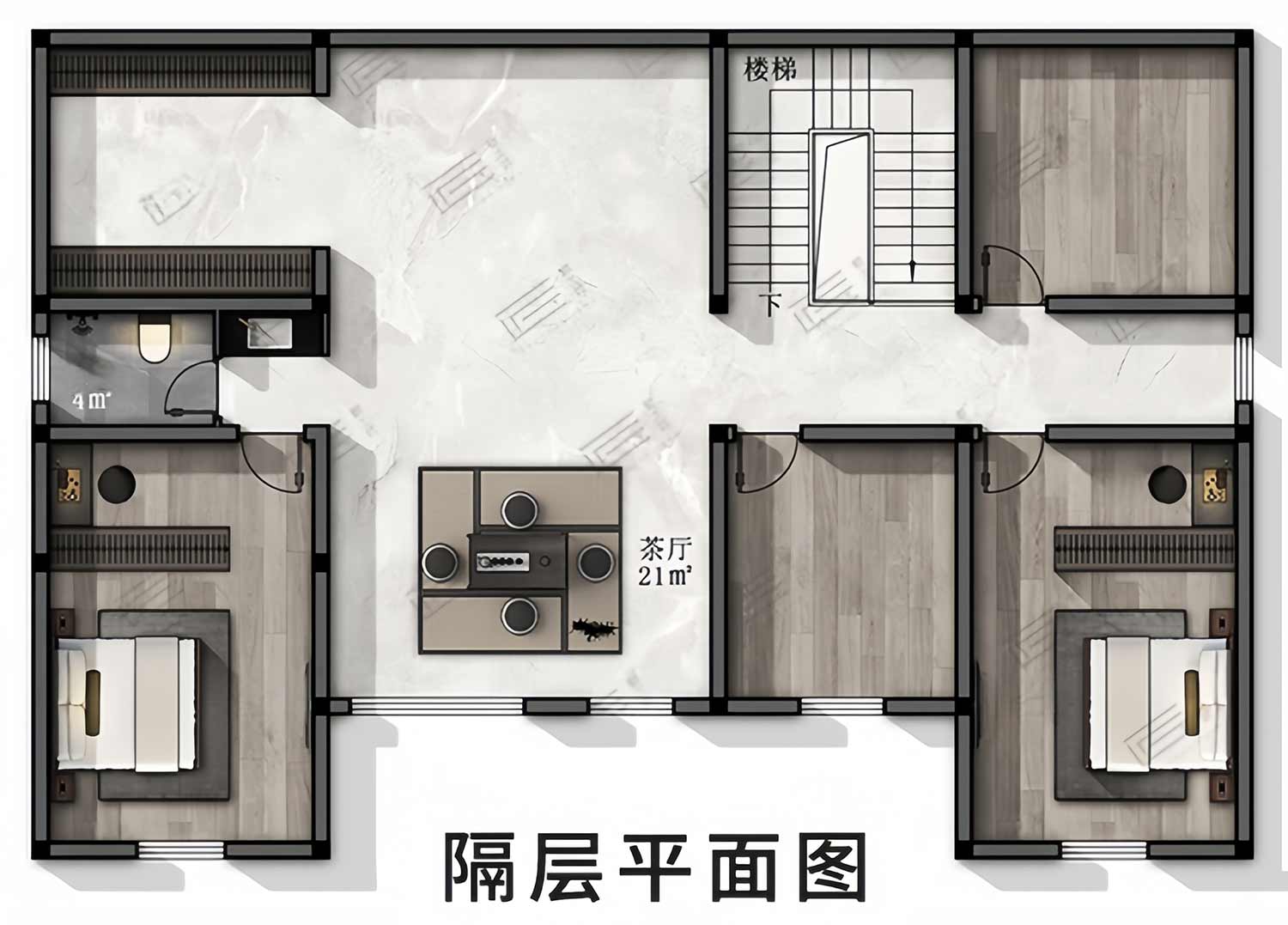 乡建设计魔方图纸效果图