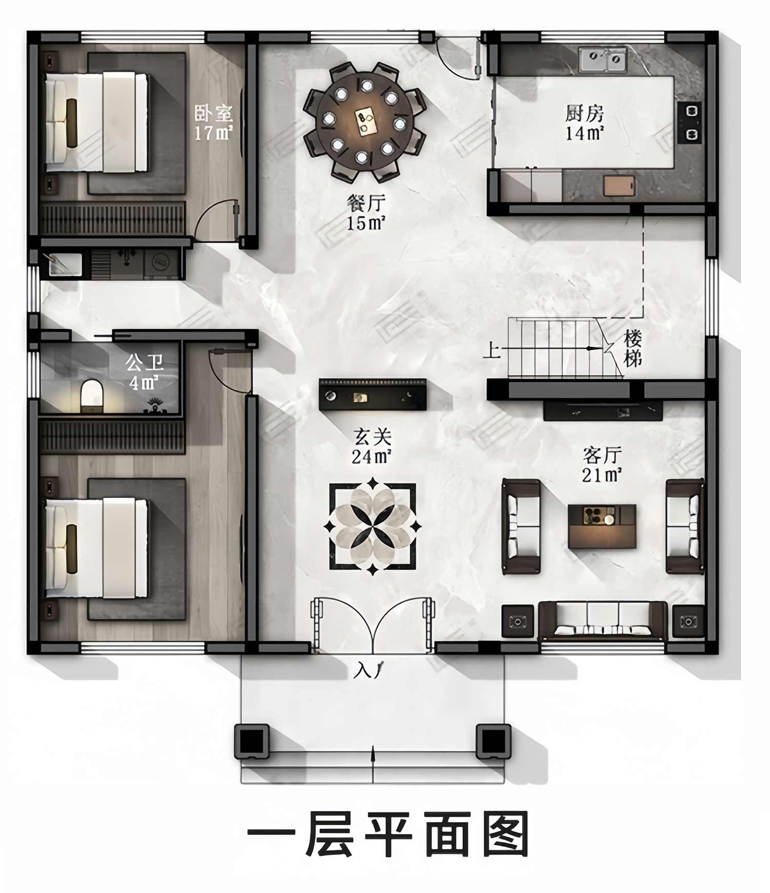 乡建设计魔方图纸效果图