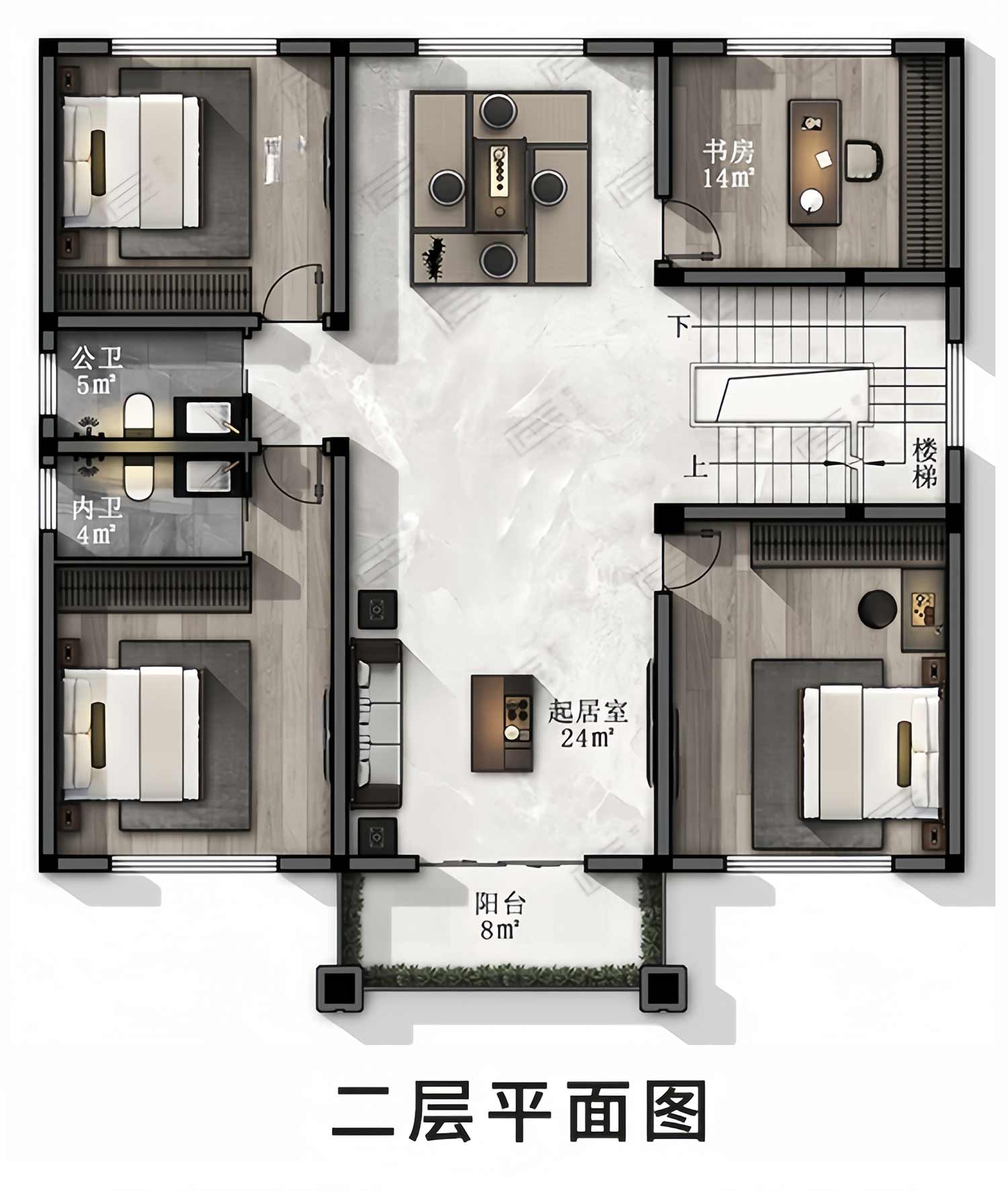 乡建设计魔方图纸效果图