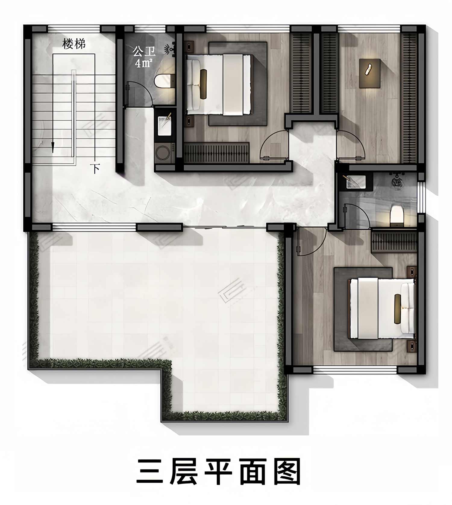 乡建设计魔方图纸效果图