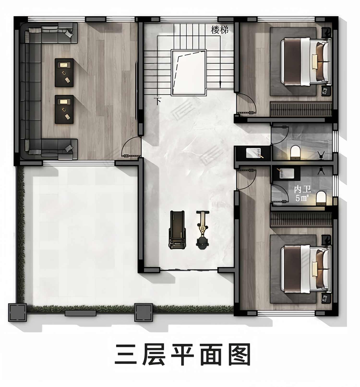 乡建设计魔方图纸效果图