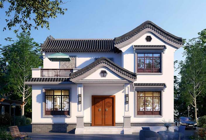 图纸编号:001425 | 面宽11.0-13.5米 | 进深9.5-15.0米