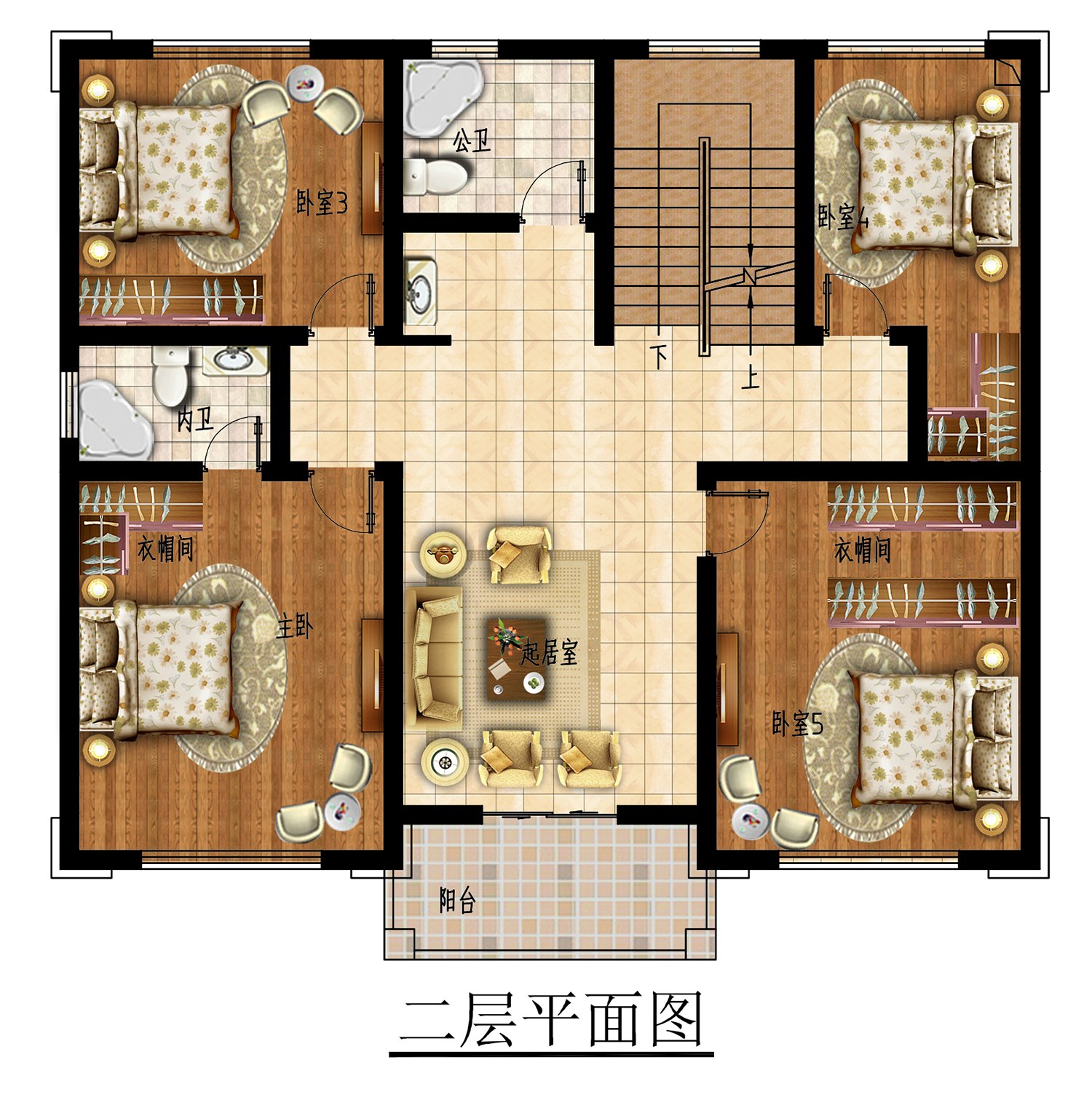 乡建设计魔方图纸效果图