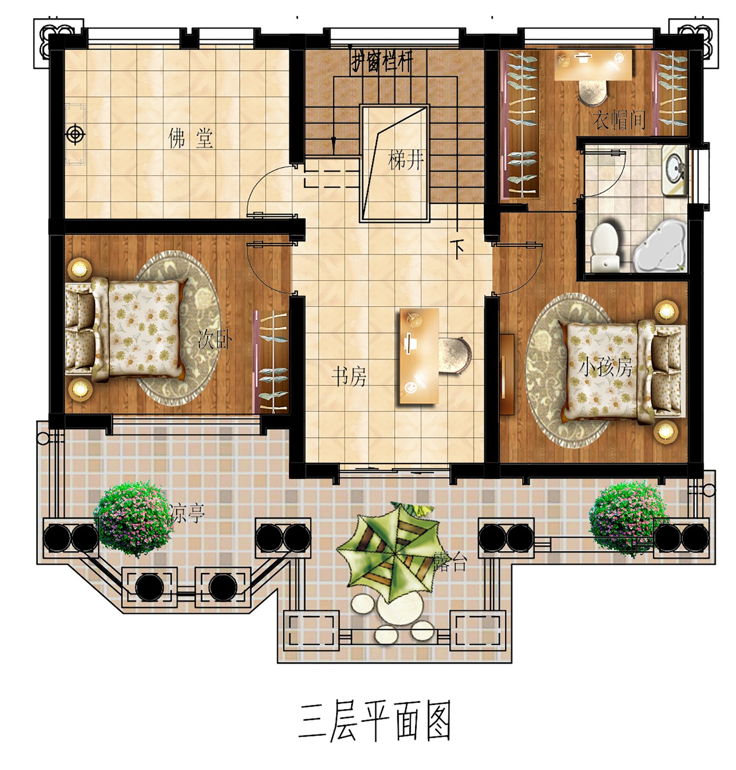 乡建设计魔方图纸效果图