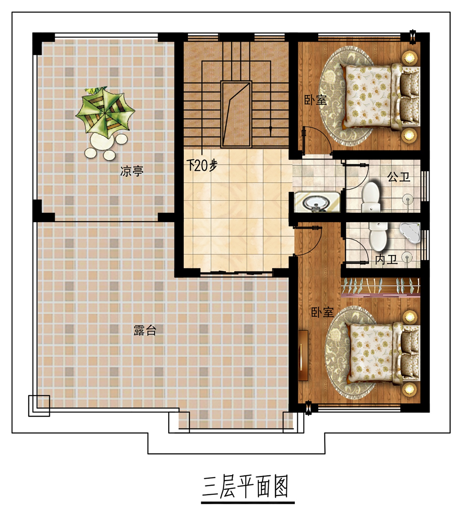 乡建设计魔方图纸效果图