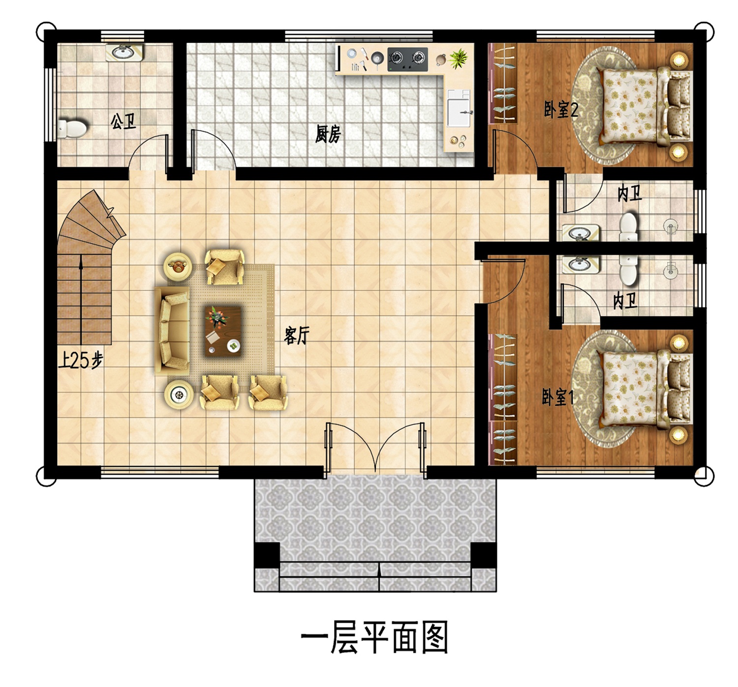 乡建设计魔方图纸效果图