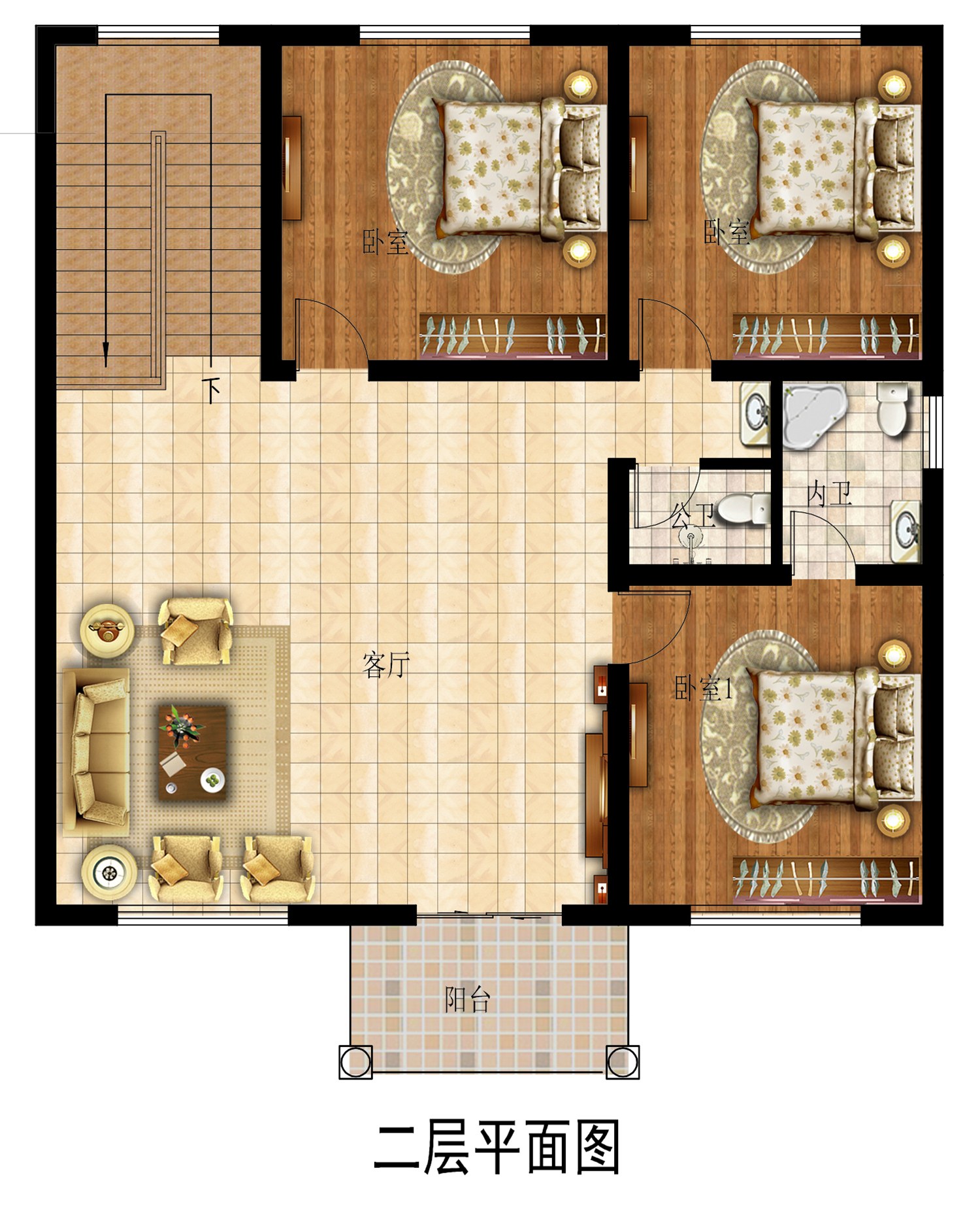 乡建设计魔方图纸效果图