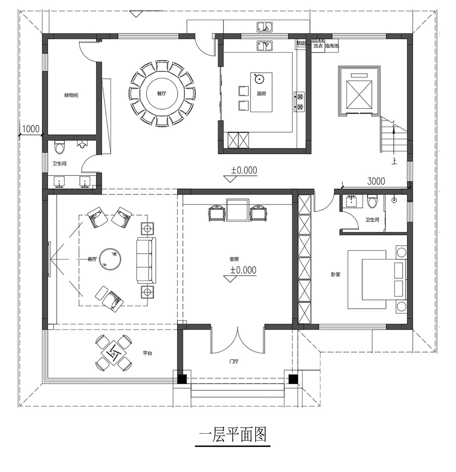 乡建设计魔方图纸效果图