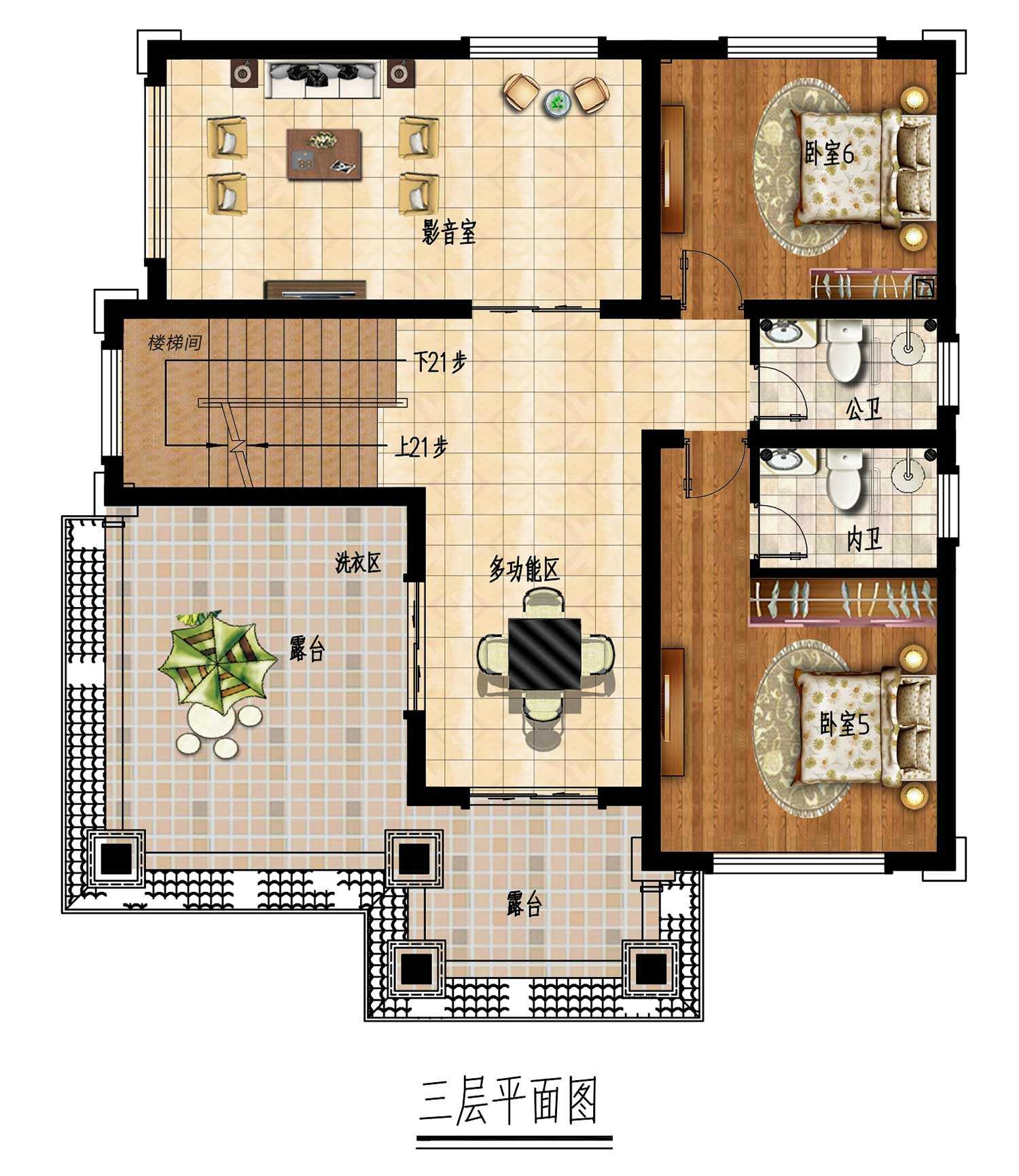 乡建设计魔方图纸效果图