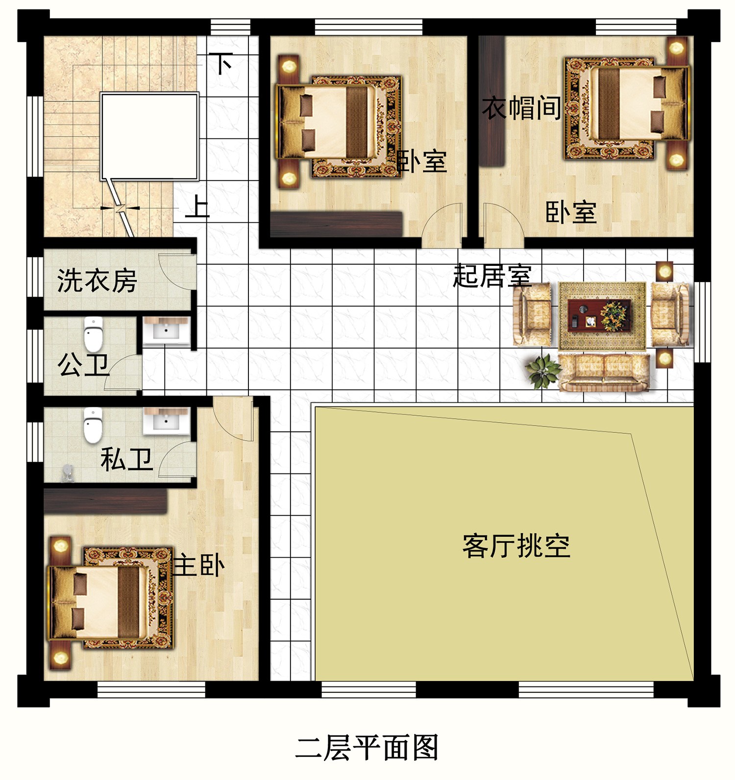 乡建设计魔方图纸效果图