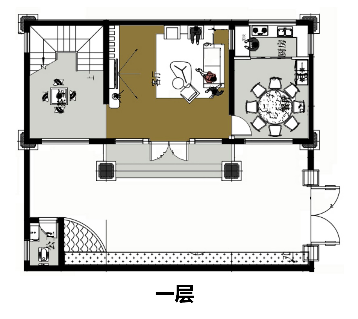 乡建设计魔方图纸效果图