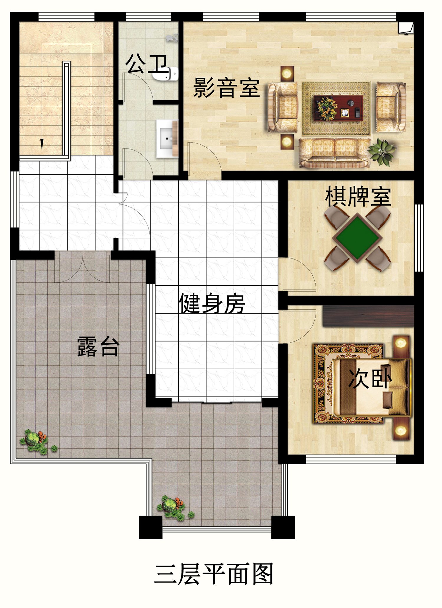 乡建设计魔方图纸效果图