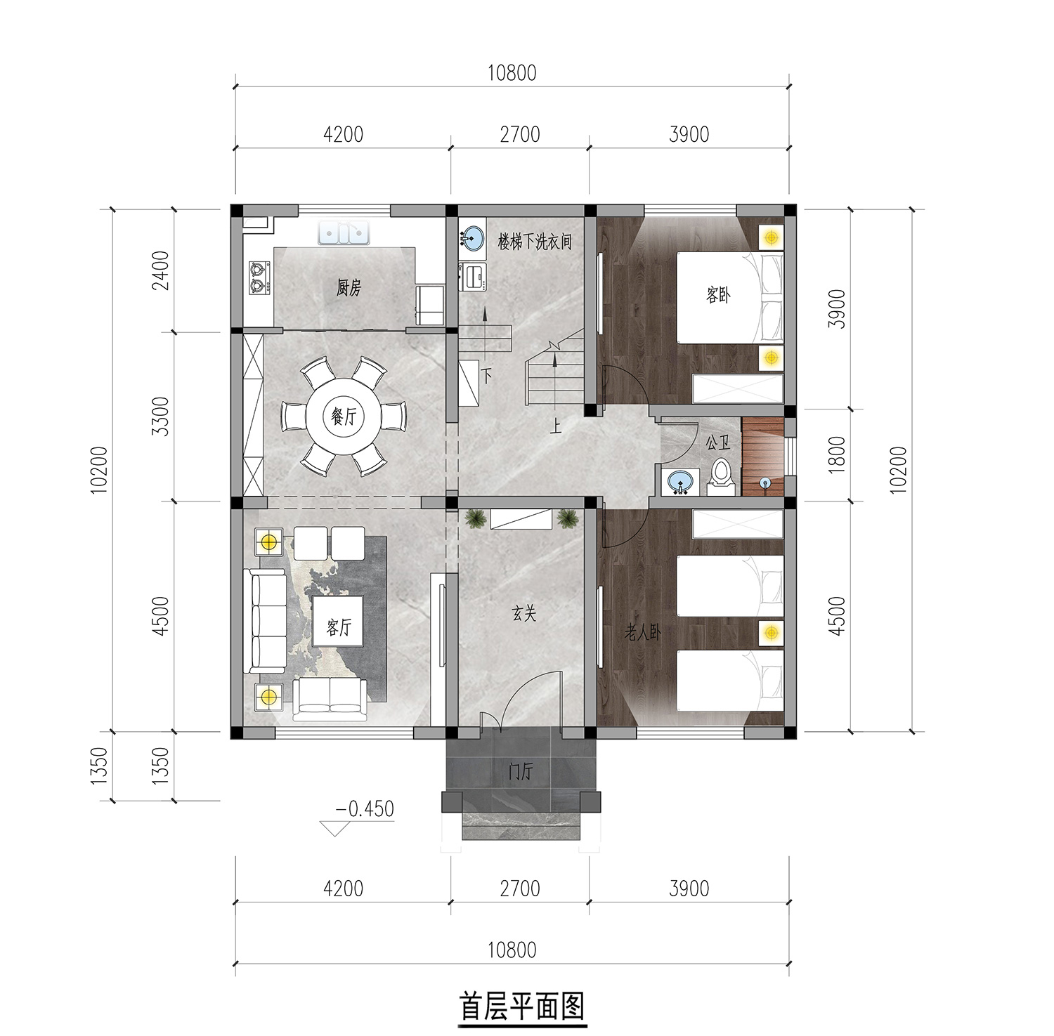 乡建设计魔方图纸效果图