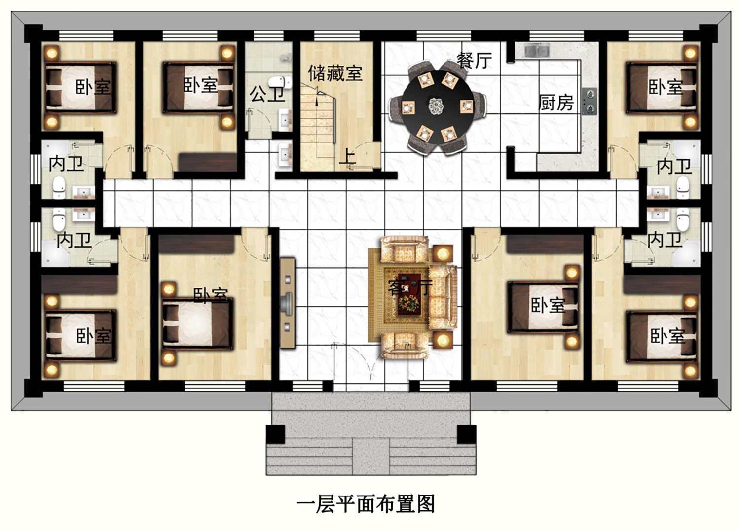 乡建设计魔方图纸效果图