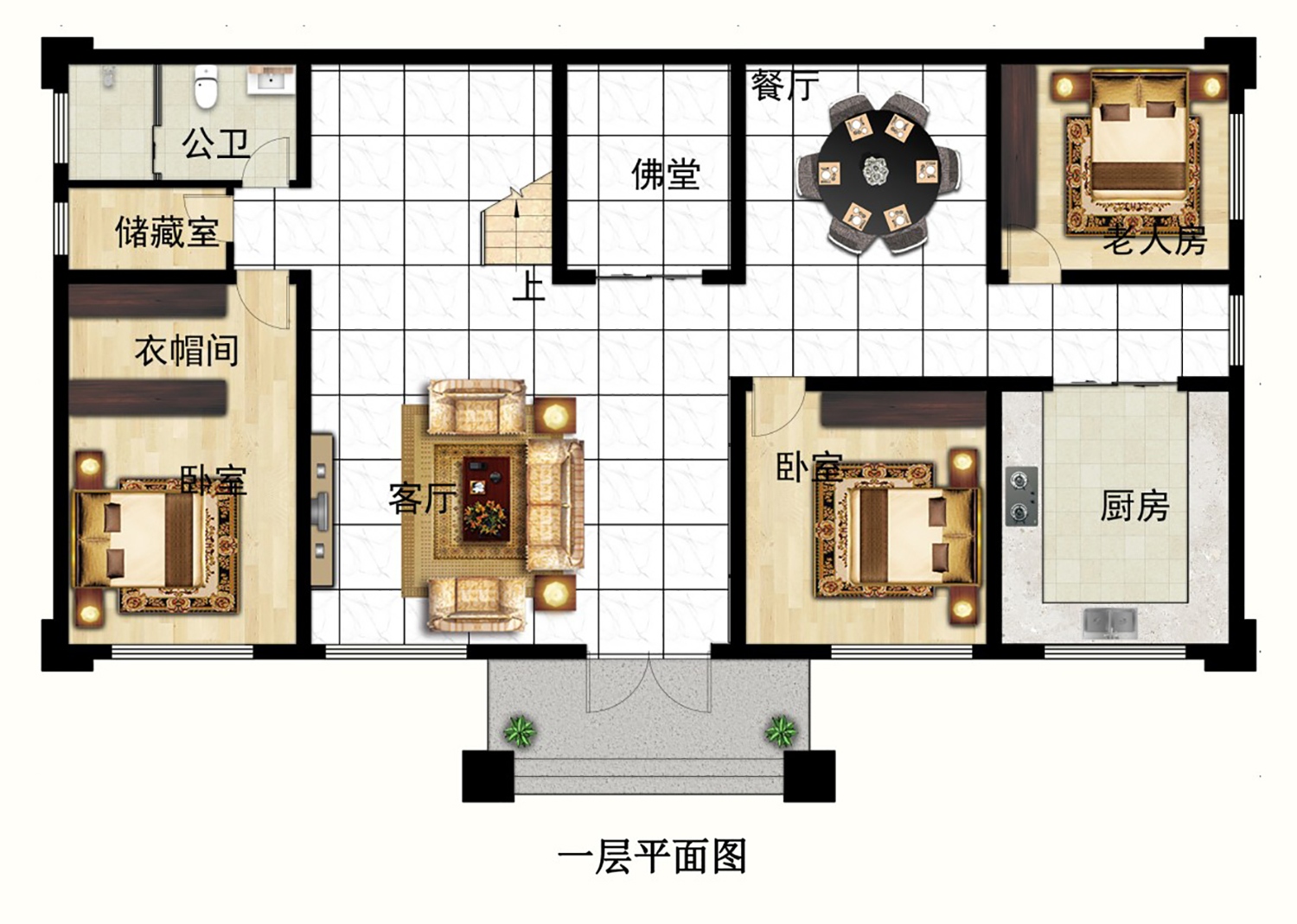 乡建设计魔方图纸效果图