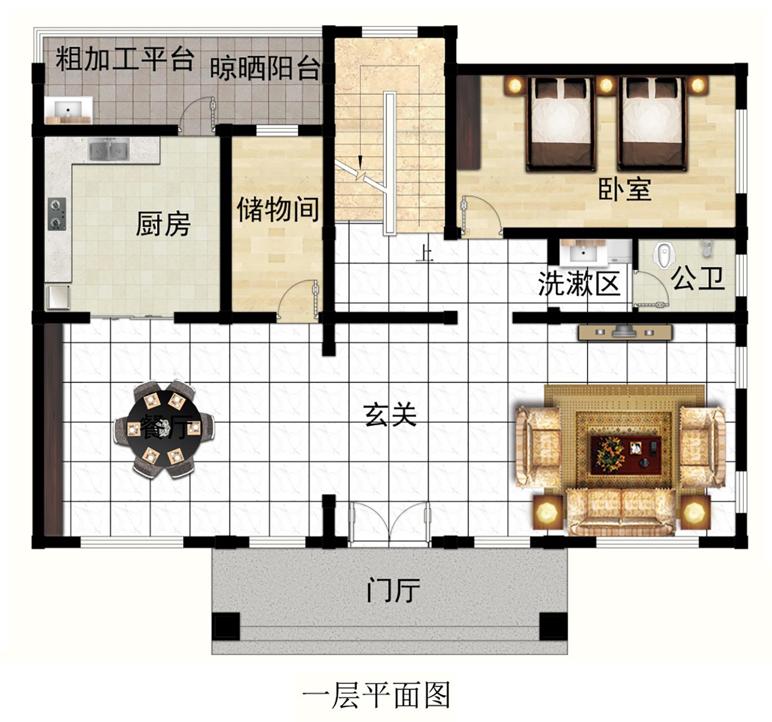 乡建设计魔方图纸效果图