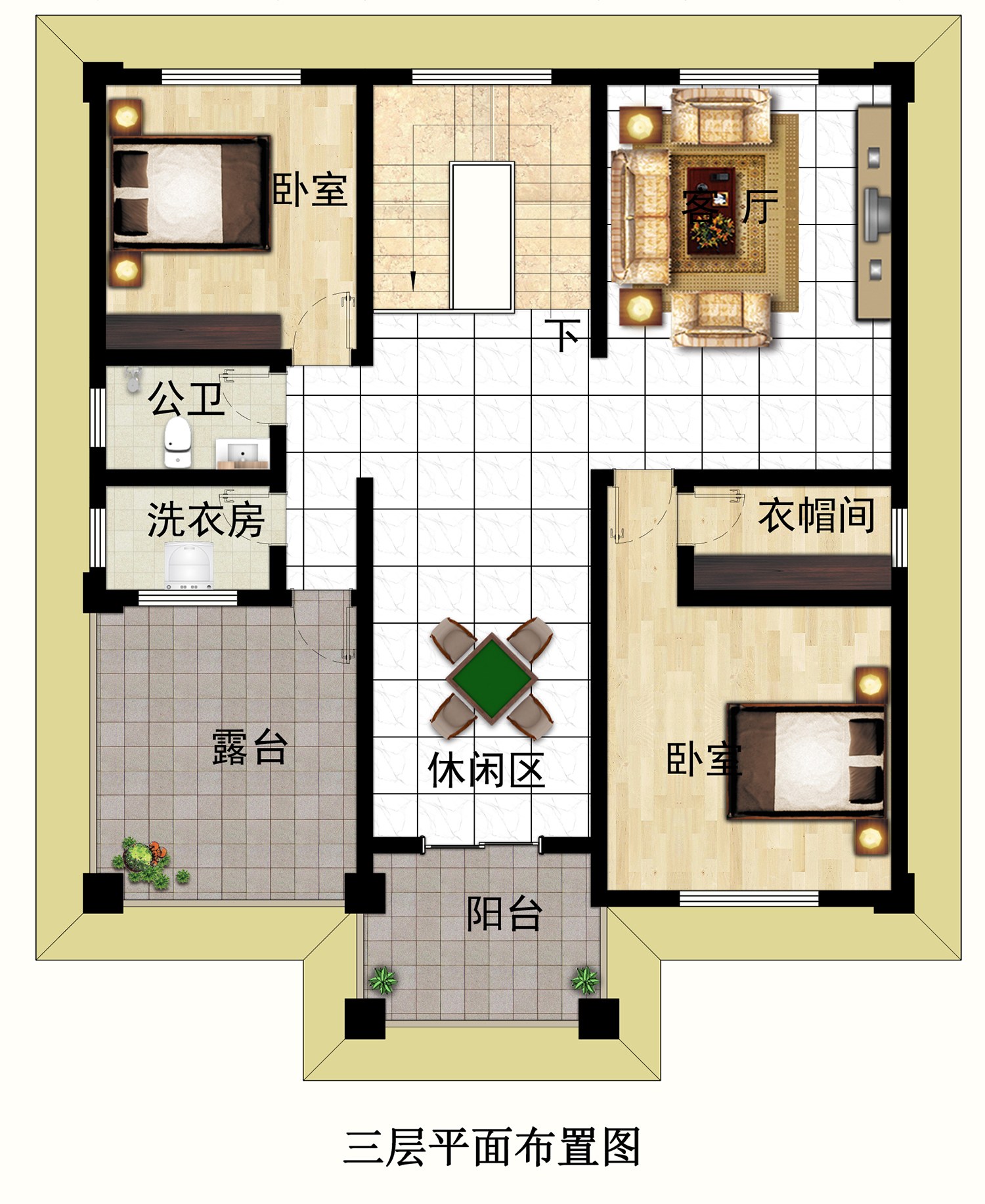 乡建设计魔方图纸效果图