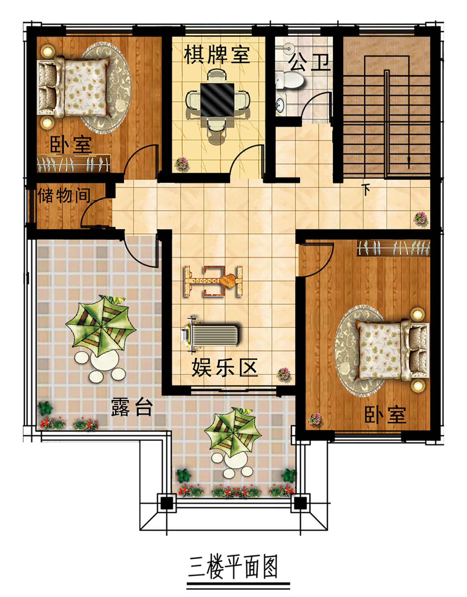 乡建设计魔方图纸效果图