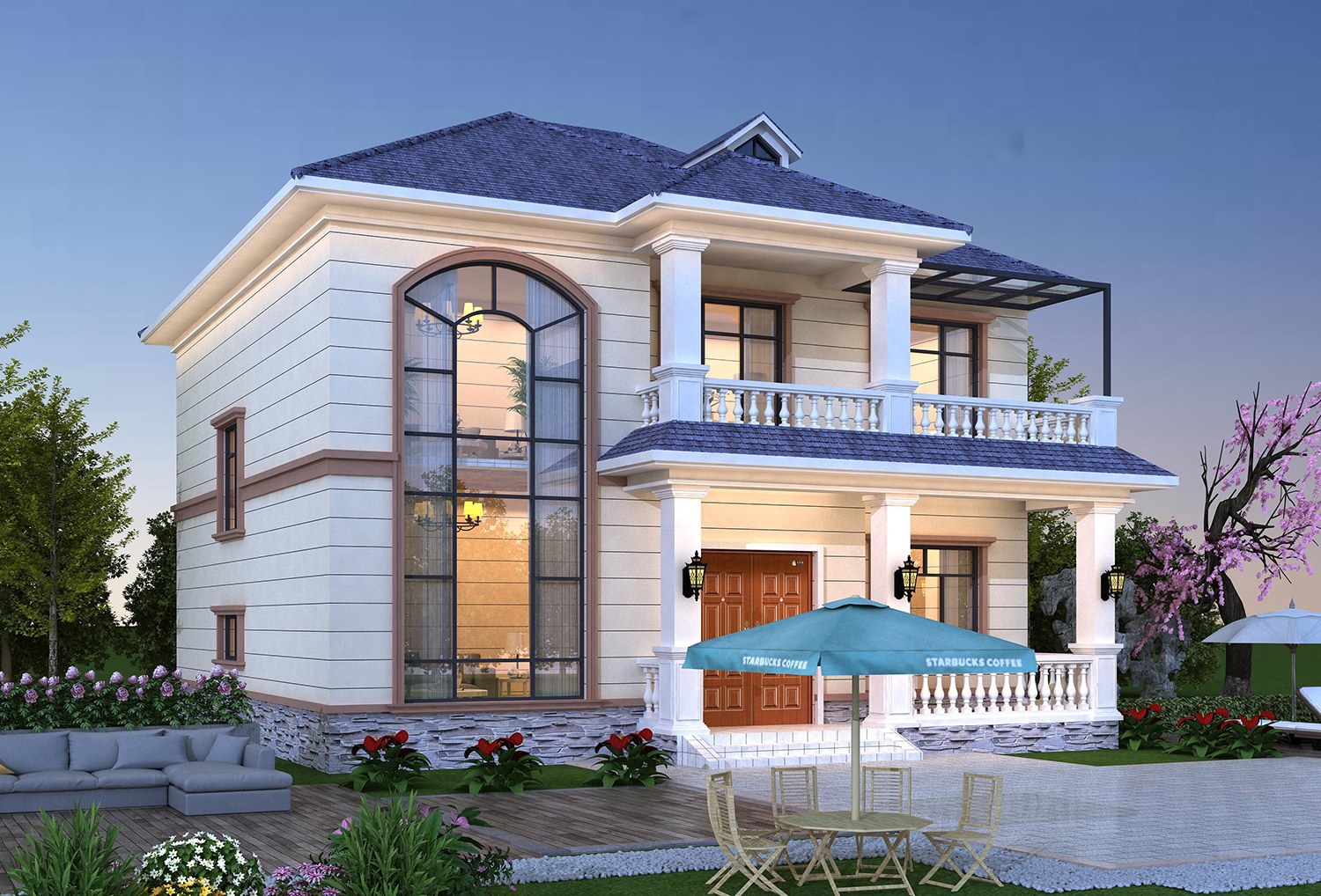 乡建设计魔方图纸效果图
