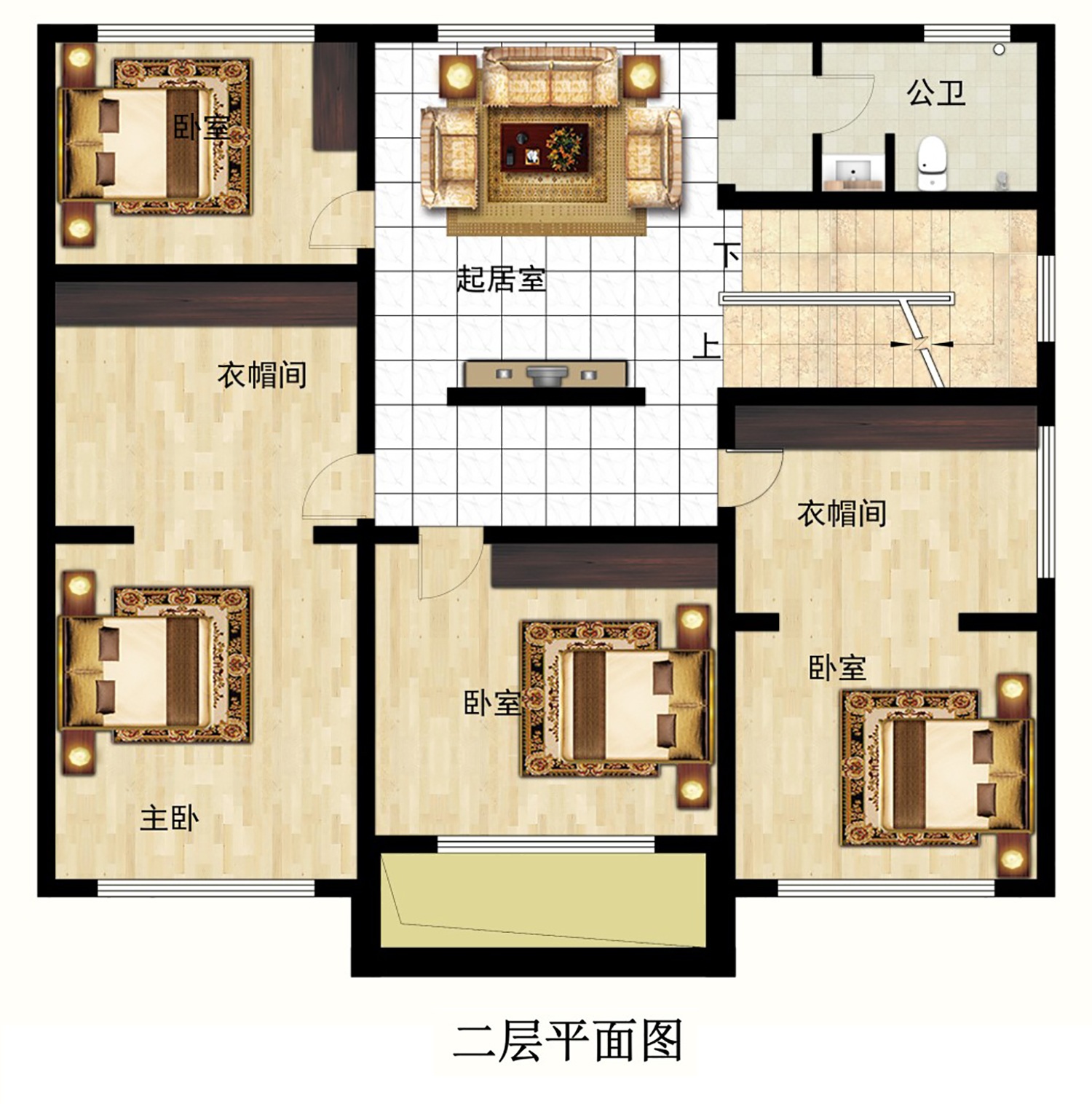 乡建设计魔方图纸效果图