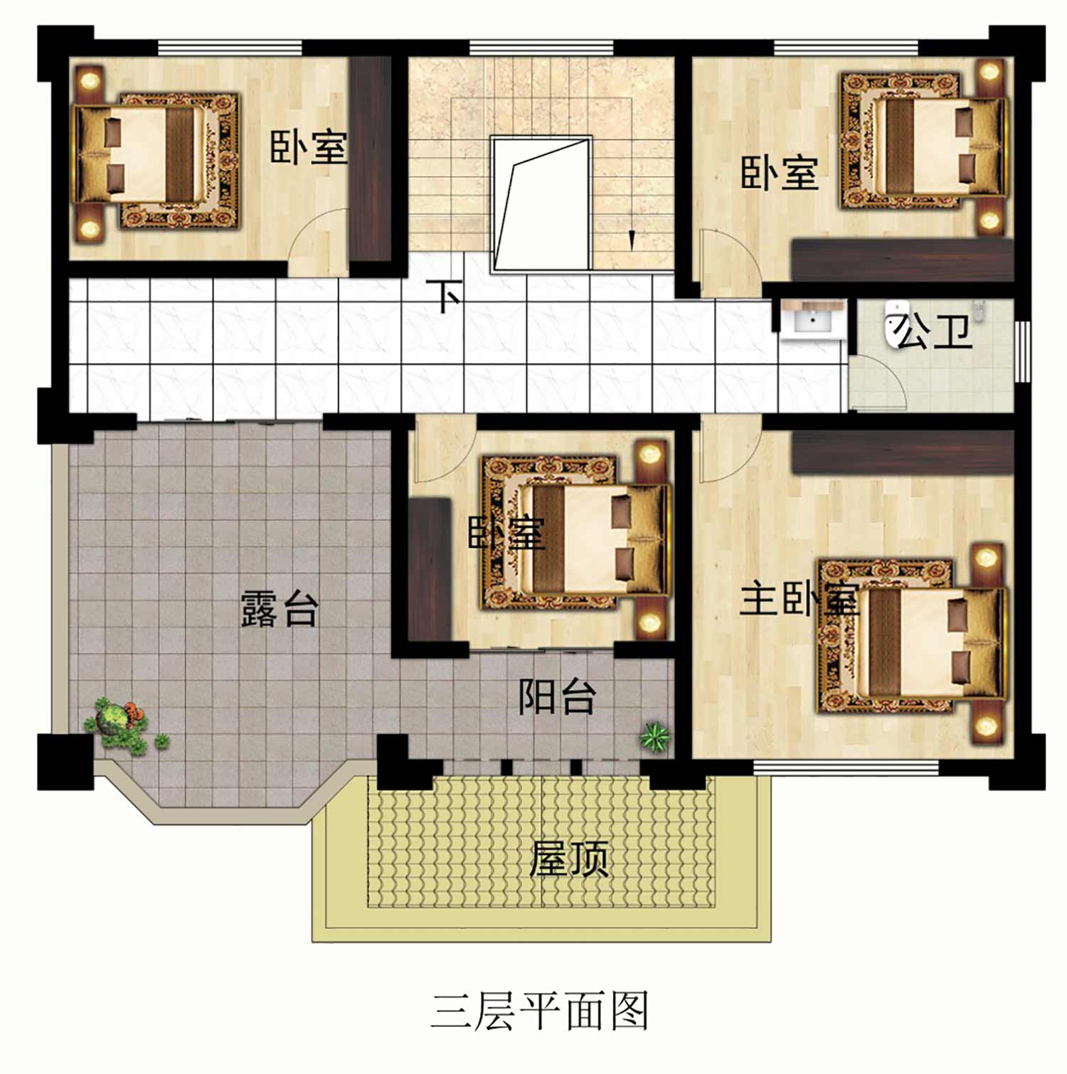 乡建设计魔方图纸效果图