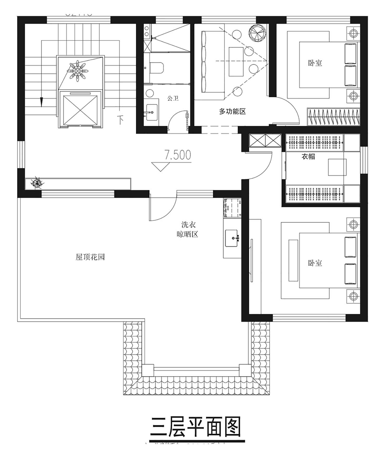 乡建设计魔方图纸效果图