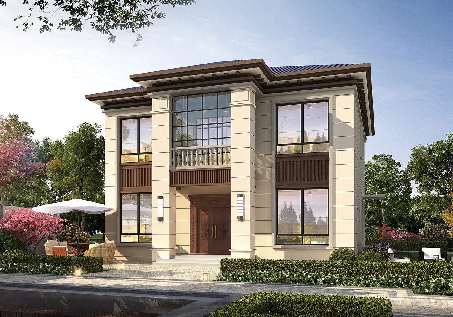 乡建设计魔方图纸效果图