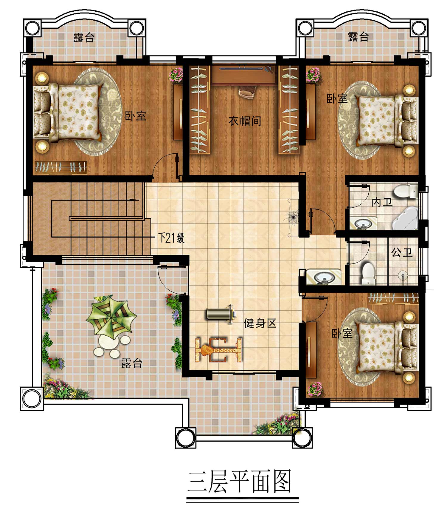 乡建设计魔方图纸效果图