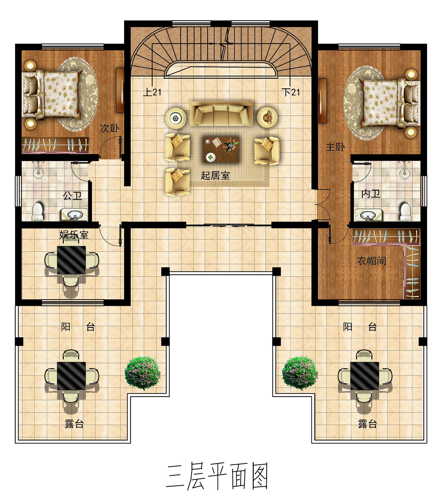 乡建设计魔方图纸效果图