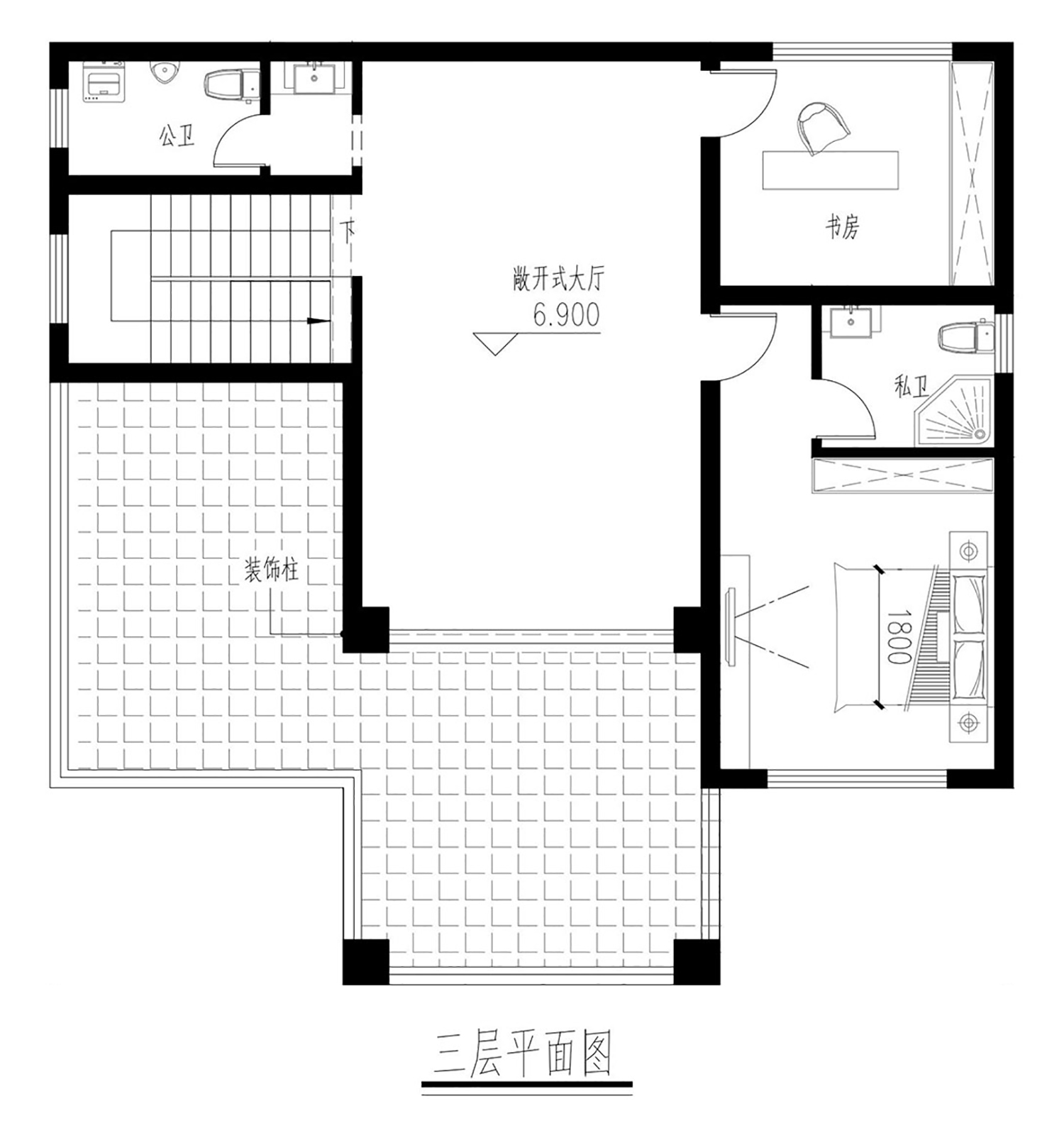 乡建设计魔方图纸效果图