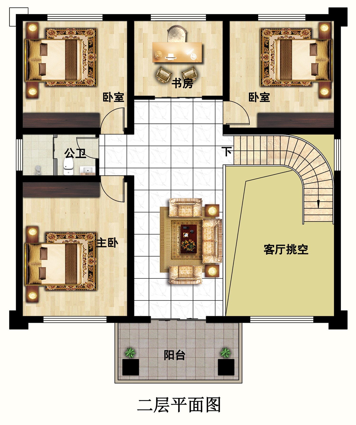 乡建设计魔方图纸效果图
