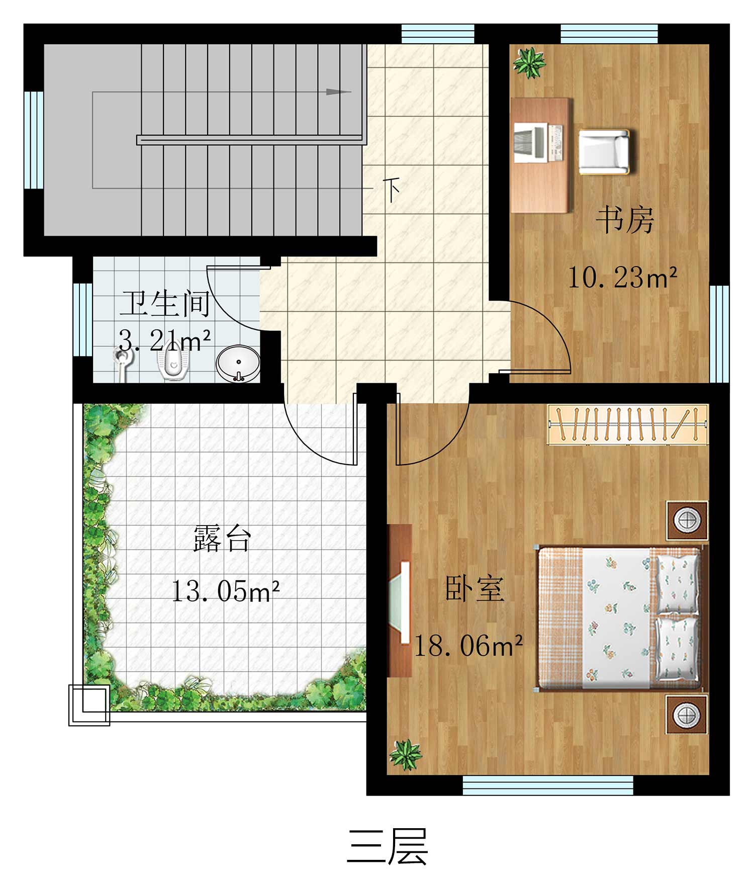 乡建设计魔方图纸效果图
