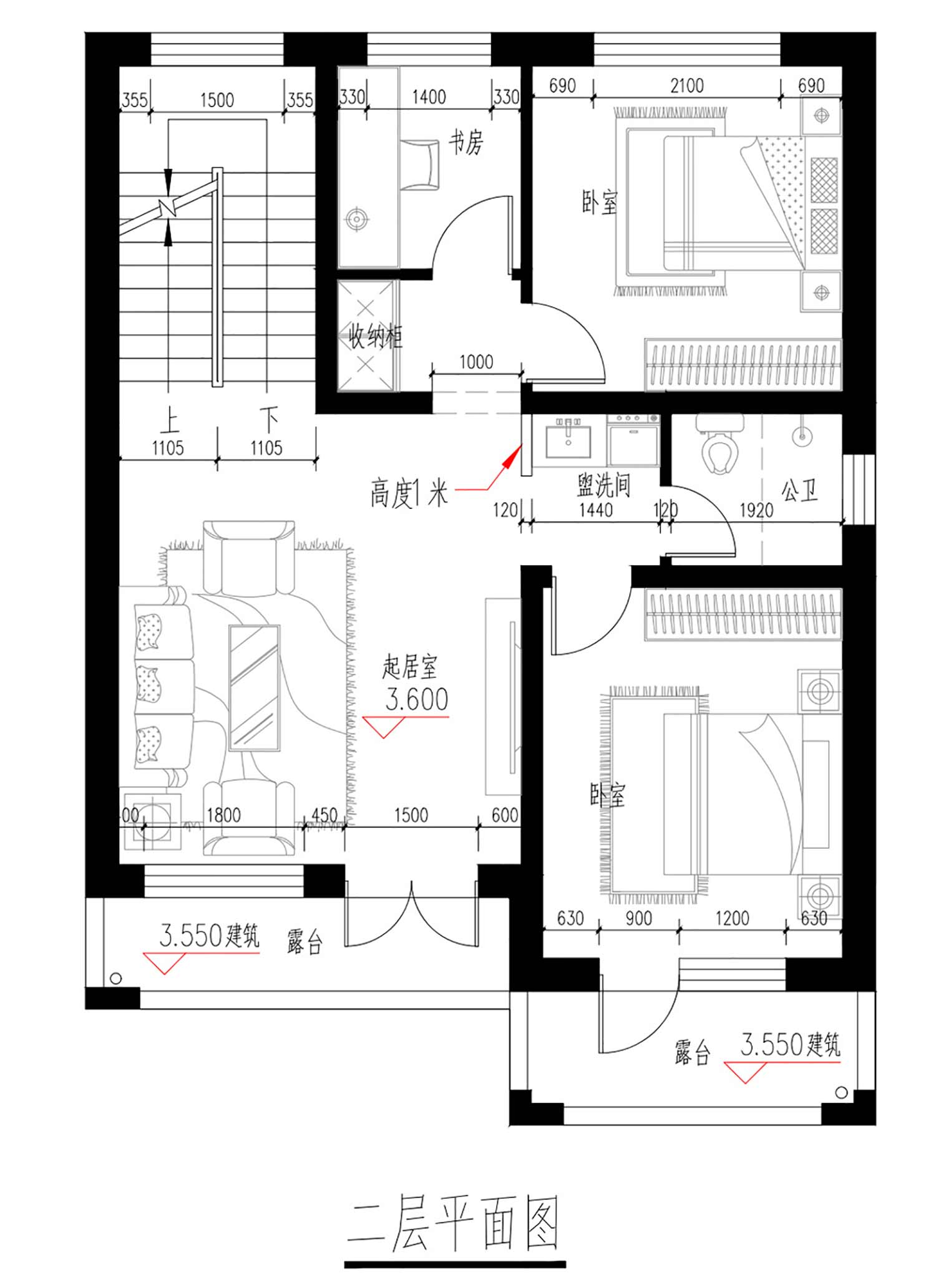 乡建设计魔方图纸效果图