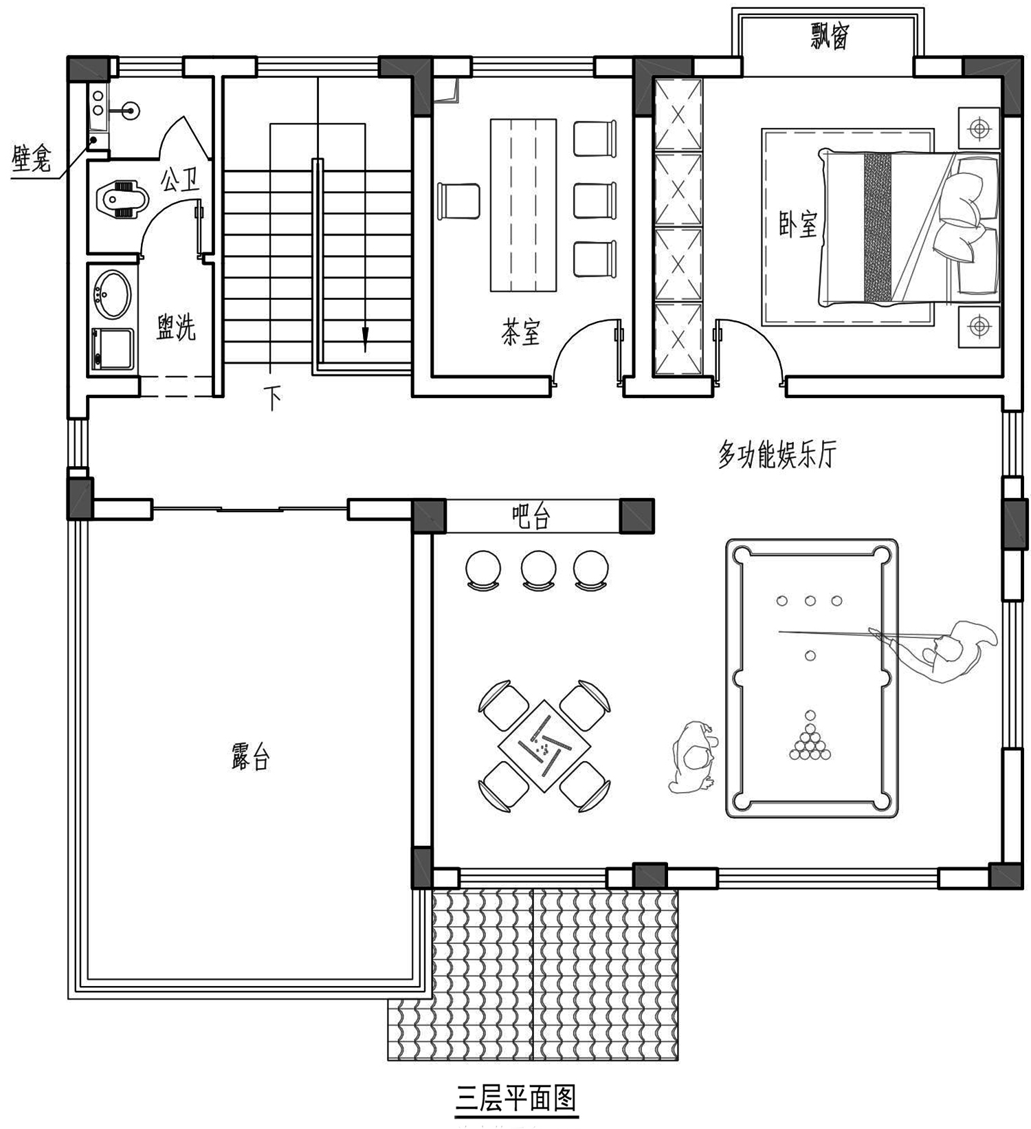 乡建设计魔方图纸效果图